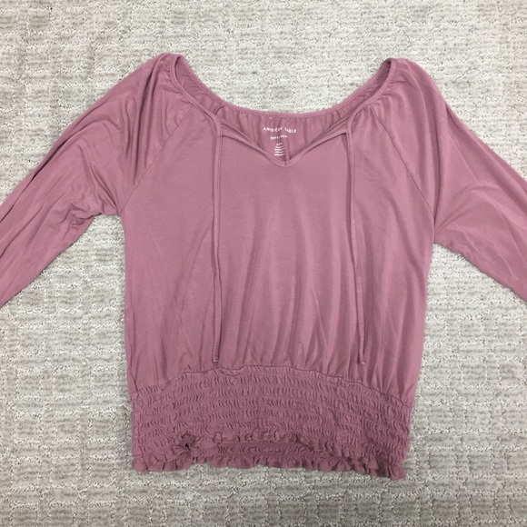 American Eagle Peasant Top - Picture 1 of 3